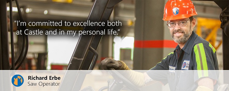 Our People Richard Erbe Castle Metals Oak Brook Il